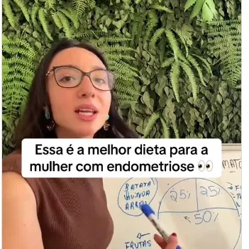 Vídeo: como montar o prato na endometriose
